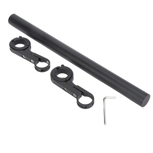 Support d'extension de guidon en alliage d'aluminium pour vélo, fixation double pour phare de vélo, pièces d'extension - Product Image 1