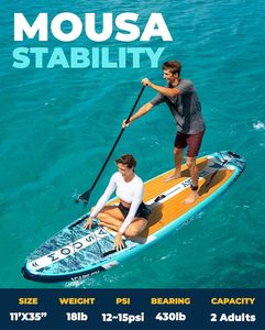 Venta caliente Paddleboard 11 'x 35 "Sup <span class=keywords><strong>Tabla</strong></span> de surf Inflable <span class=keywords><strong>Stand</strong></span> <span class=keywords><strong>up</strong></span> Paddle Board Body <span class=keywords><strong>Tabla</strong></span> Paddle Surf Mega Sup - Product Image 2