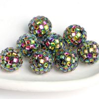 Perles de strass faites à la main en gros perles de bricolage fournisseur pour la fabrication de chaînes de sangle de stylo