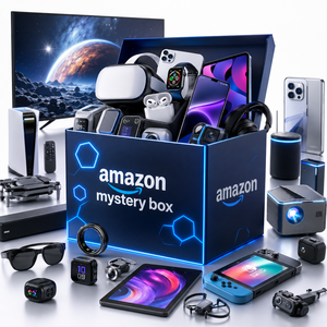 Caja Misteriosa <span class=keywords><strong>de</strong></span> Bambú Rts: Relojes Inteligentes para iPhone, Auriculares, Audífonos, Laptop para Juegos, Tarjeta Gráfica, Monitor Portátil, Altavoz Bluetooth - Product Image 1