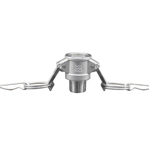 ข้อต่อสแตนเลส Aitli 304 แบบ Quick Coupling Type B เกลียวนอก สำหรับเชื่อมต่อท่อแบบ Snap Fit พร้อมตัวล็อคสำหรับน้ำมันและน้ำ - Product Image 4