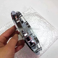 Enjoliveurs de moyeu de roue en plastique chromé ABS personnalisés pour GMC