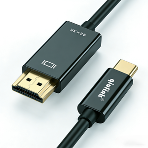 Cable USB-C a HDMI Qiulink Original de 1.8 Metros 4Kx2K, Adaptador Tipo C a HDTV Plug and Play para Proyector, Cine en Casa, Oficina, <span class=keywords><strong>TV</strong></span> - Product Image 5