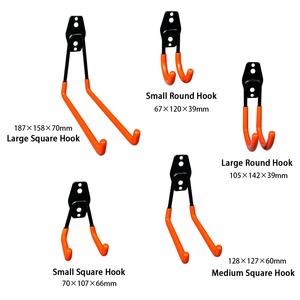 12 Pack Heavy Duty Utility Balcony <strong>Hook</strong> Mounted <strong>Storage</strong> Tool Joist Garage Hanging <strong>Ladder</strong> <strong>Hooks</strong> for Garage Wall - Product Image 2