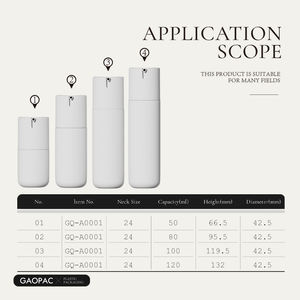 ขวดบรรจุภัณฑ์เซรั่มบำรุงผิวห<span class=keywords><strong>น</strong></span>้าและเส้<span class=keywords><strong>น</strong></span><span class=keywords><strong>ผม</strong></span>แบบกำห<span class=keywords><strong>น</strong></span>ดเอง ขวดพลาสติกสำหรับเครื่องสำอาง โลชั่นบำรุงผิวกายแบบปั๊ม - Product Image 4