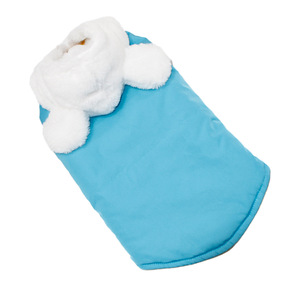 Abrigo de invierno para perros de razas grandes, ropa cálida acolchada de algodón, azul y amarillo, para Golden Retriever, Labrador, Corgi - Product Image 1