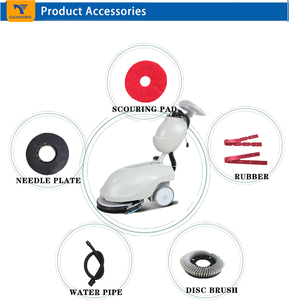Nouvelle mini machine de nettoyage de carrelage en marbre portable avec batterie 24V/32Ah, pour atelier, bureau, nettoyeur de sol automatique manuel, 850/h - Product Image 4