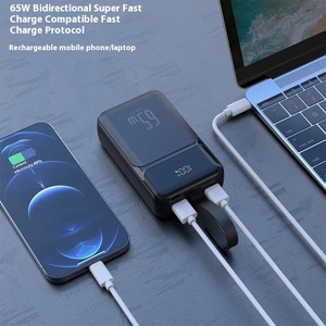 Banco de Energía Mgitec Ultra Grande de 40000 mAh para Portátiles, Alta Potencia 65W PD, Carga Rápida Tipo-C AC, Pantalla LED - Product Image 5