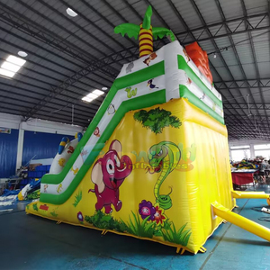 <b>Large</b> toboggan gonflable kids commercial grade inflatable jungle tiger <b>slide</b> for outdoor party - Product Image 4