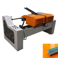 Machine à chanfreiner les barres pleines à double tête haute performance, solution CNC entièrement automatique