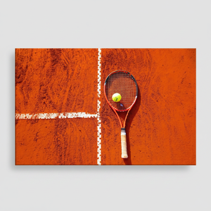 Inspirational Tennis Art Canvas Print: Elevate Your Space with Passion,<b>WRAPPED</b> CANVAS - Product Image 2