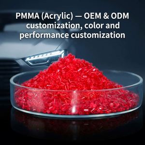 Résine granulaire PMMA transparente, grade 90 % de transmittance, moulage, application générale - Product Image 4