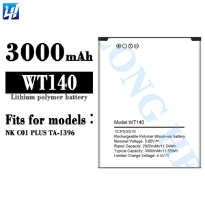 3000mAh WT140高容量OEM手机电池，适用于诺基亚C01 PLUS <span class=keywords><strong>TA</strong></span>-1396 - Product Image 2