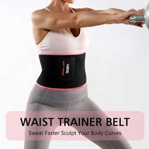 <span class=keywords><strong>Ceinture</strong></span> de sudation ajustable en néoprène élastique VBOSi 3638 avec poche pour téléphone, pour la perte de poids, l'entraînement, la gym et les sports abdominaux - Product Image 3