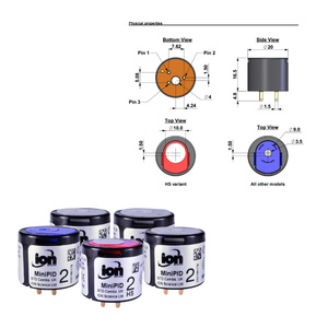 เซ็นเซอร์ก๊าซ ION MiniPID 2 3PIN 10eV สำหรับเครื่องตรวจจับก๊าซ VOC ตามวิธี EPA หมายเลข 21 สำหรับการตรวจสอบการปล่อยมลพิษ - Product Image 1