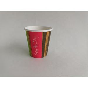 Fabricante de impresión de logotipo privado Café desechable de una sola pared Café de doble pared Papel Pla taza de bebida caliente - Product Image 1