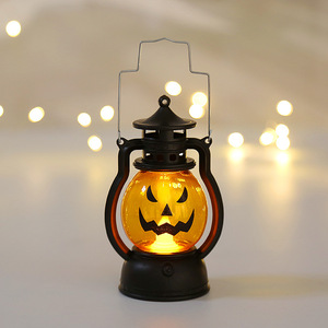 Linterna LED de Mano con Control Táctil y Batería, Luz Nocturna Cálida de Calabaza Demonio de Halloween GL-BEX Guangli para Sala de Estar - Product Image 1