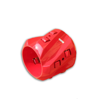 Pipa Roller standoff centralizer untuk Gas minyak air Casing sumur tugas berat CRS dengan rol ganda