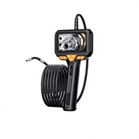Endoscope de gros étanche IP67 avec sonde de 8 mm, caméra autofocus, lecture vidéo 1080p, autonomie de la batterie 2600 mAh, alimentation 12 V CC pour compartiment moteur