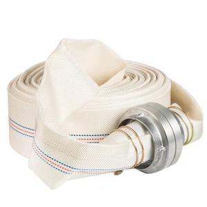 Tuyau d'incendie rouge, blanc et jaune 2/2,5/3/4 pouces 1,3/1,6 MPa, tuyau d'incendie personnalisable, vente en gros, directement de l'usine, haute qualité - Product Image 1