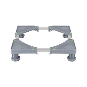 Base de machine à laver portable Mai Xu, simple couche, en plastique, pieds réglables pour machines à chargement frontal - Product Image 1
