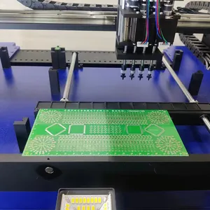 L'ultimo GZ460 completamente automatico chip PCB LED SMD SMT macchina di ripresa e riproduzione elettronica ad alta precisione