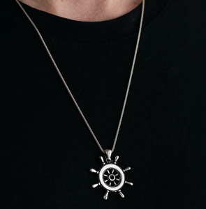 Collar de rueda de <span class=keywords><strong>barco</strong></span> de capitán marinero al por mayor de alta calidad hecho de acero inoxidable 316L - Product Image 1