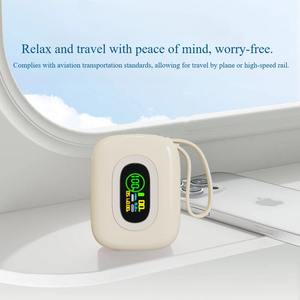 Power Bank Portatile Compatto 3C 20000mAh ad Alta Capacità con Display LED Dinamico Digitale, Uscita 15W, Ingresso Micro USB, <span class=keywords><strong>Ricarica</strong></span> Rapida 21700 - Product Image 2