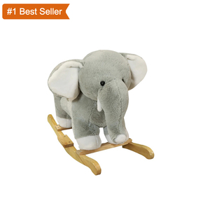 Istaride vent cheval de Troie à bascule en bois massif cheval à bascule bébé chaise à bascule bébé cadeau d'anniversaire enfant en bas âge bascule - Product Image 2