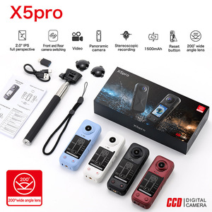 Cámara de Acción 360 X5, Nuevo Lanzamiento 2026, Económica para Vlogs, Lentes Intercambiables, Triple Chip IA, 4K CMOS/CCD, Superior en Condiciones de Baja Luz, 185 - Product Image 6