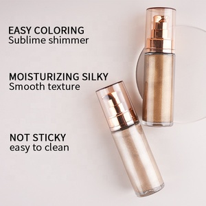 Vegan sắc tố cao chất lỏng <span class=keywords><strong>Highlighter</strong></span> Logo tùy chỉnh 5 màu làm sáng Bronzer mặt cơ thể hiệu ứng phát sáng <span class=keywords><strong>3</strong></span> năm bảo hành tùy chỉnh - Product Image 6