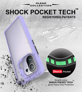 1.5mm di spessore antiurto morbido TPU trasparente <span class=keywords><strong>Cover</strong></span> posteriore per PC custodia per telefono <span class=keywords><strong>Xiaomi</strong></span> 11 Pro 11i <span class=keywords><strong>11t</strong></span> custodia protettiva per lenti - Product Image 3