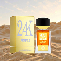 Nouveau parfum de luxe Hanna's Secret 100 ml 24K Rouge, design élégant, parfum oriental intense pour les rendez-vous, parfums pour femmes