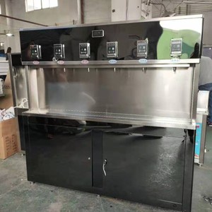 Commercial Stainless Steel Water Dispenser <b>Hot</b> <b>Cold</b> Automatic Electric Heating Easy Operation Freestanding Unit - Product Image 1