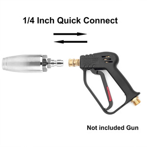 Máquina de Limpieza de Alta Presión de 4000 psi, Kit de Lavado de Autos, Conector Rápido de 1/4 de Pulgada, Boquilla de Turbina Giratoria, Soporte - Product Image 4
