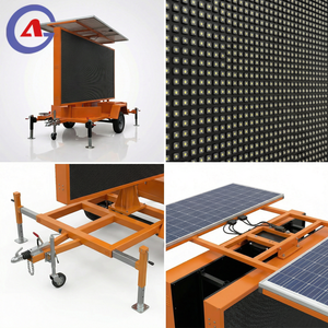 Remorque à panneau d'affichage <span class=keywords><strong>variable</strong></span> Chine 2025 – Écran LED basse consommation, résistant aux intempéries, homologué MUTCD, indice IP65, meilleur prix - Product Image 4