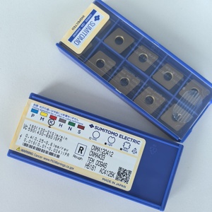 Plaquettes en carbure Sumitomo CNMA120412 H5181 AC4125K, outils de coupe et de tournage, OEM, acier au tungstène original, pour tournage CNC, 10 mm - Product Image 2