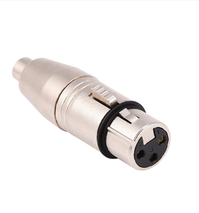 <span class=keywords><strong>Adaptateur</strong></span> de connecteur de Microphone Audio <span class=keywords><strong>XLR</strong></span> femelle à <span class=keywords><strong>RCA</strong></span> femelle à 3 broches - Product Image 2