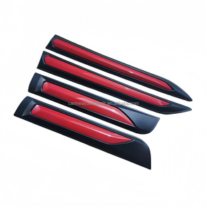 Embellecedor de puerta de coche, Panel de moldura de carrocería de puerta, Placa de protección de puerta, accesorios de carrocería para Toyota Hilux Revo Rocco 2021 - Product Image 2