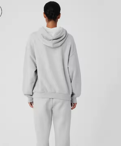 Женская Повседневная Толстовка из 100% хлопка с высоким капюшоном, Длинная толстовка для осенне-зимнего сезона - Product Image 3