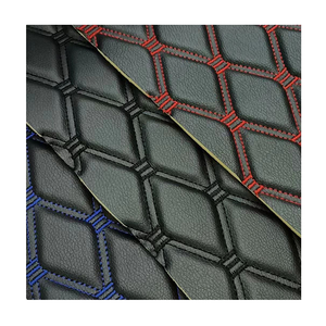 Dernier design de broderie 3D 5D 7D en cuir avec <span class=keywords><strong>mousse</strong></span> pour sièges de <span class=keywords><strong>voiture</strong></span>, pour meubles, pour <span class=keywords><strong>tapis</strong></span> de <span class=keywords><strong>voiture</strong></span> - Product Image 3