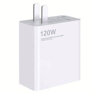 อะแดปเตอร์ชาร์จเร็ว 120W สำหรับปลั๊ก US EU พร้อมสายดาต้า Type C 6A สำหรับ Xiaomi - Product Image 3