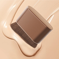 Pinceau pour fond de teint liquide Kabuki, pinceau pour le corps, maquillage synthétique, pinceau auto-bronzant, haute densité