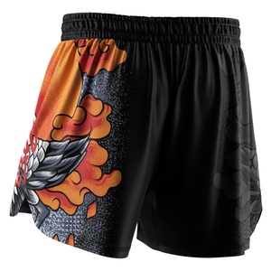 กางเกงขาสั้นออกกำลังกายสำหรับผู้ชาย แบรนด์ฟิตเนส ยิม ดีไซน์มืออาชีพ แห้งเร็ว เหมาะสำหรับวิ่งและเพาะกาย - Product Image 2