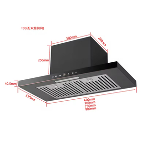 <span class=keywords><strong>Hotte</strong></span> <span class=keywords><strong>aspirante</strong></span> de cuisine de type T à forte aspiration, plateforme insulaire, appartements, maison, extracteur de fumée électrique, <span class=keywords><strong>hotte</strong></span> de cuisson - Product Image 5