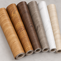 Papier peint à effet bois réaliste MORLENX pour la décoration murale intérieure moderne, maison, bureau, meubles