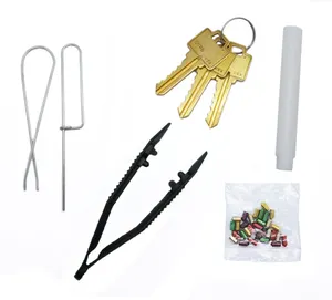 Vente en gros Re-Keying A Lock Kit 5-Pin Clés prédécoupées pour jusqu'à six serrures