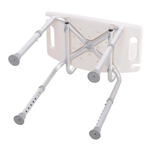 Chaise de douche en alliage d'aluminium, 51x31cm, réglable en hauteur, pour personnes âgées et femmes enceintes - Product Image 3