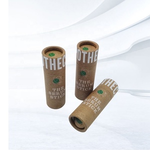 Biodegradable Deodorant Stick Lip Balm Container Cream <b>Blush</b> Packaging Paper Lip Balm Packaging - Product Image 5