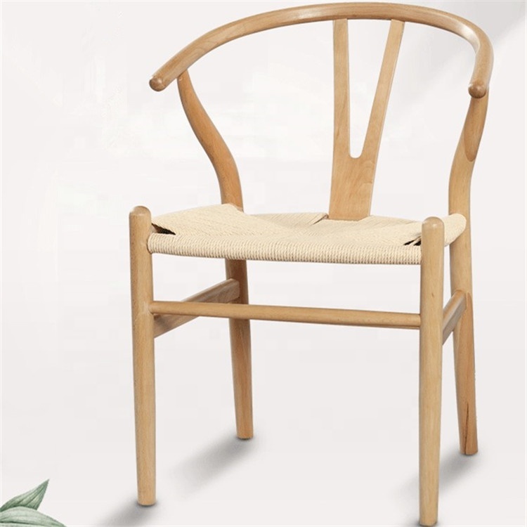Мебель для ресторана, гостиной, кафе, гостиной, обеденный стул, wishbone Y chair Ju wood material